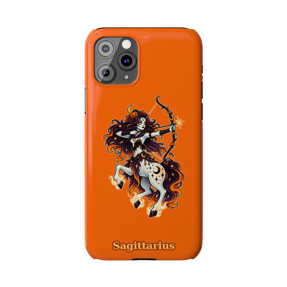 Sagittarius Centaur Slim Phone Case — Zodiac Archer Astrology Design