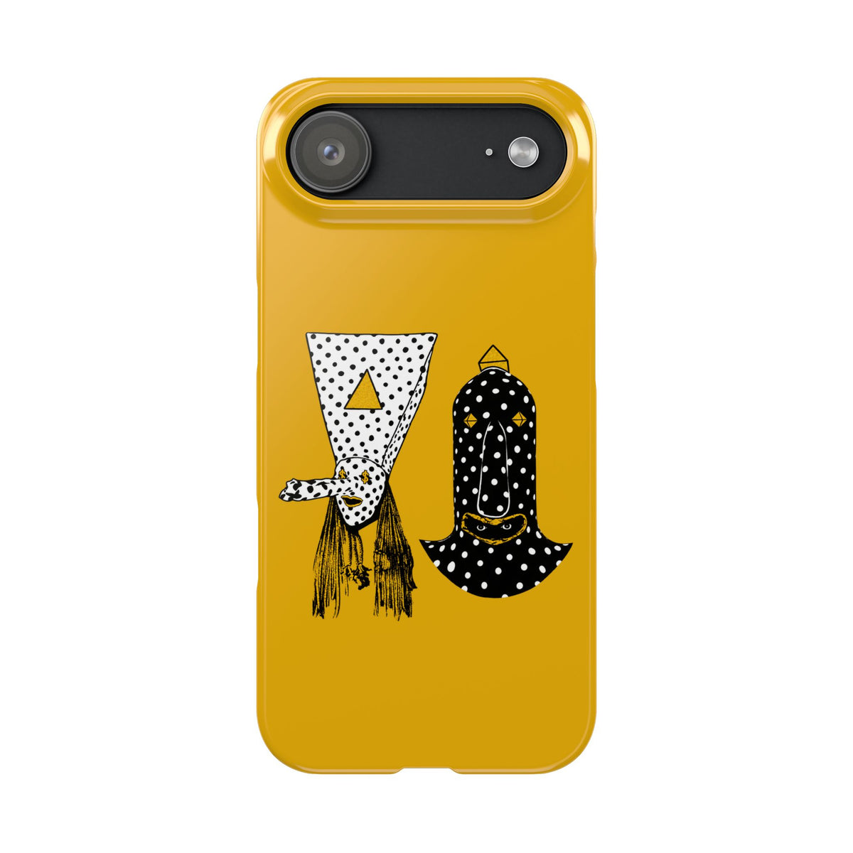 Angine de Poitrine Mustard Hamsa Slim Phone Case