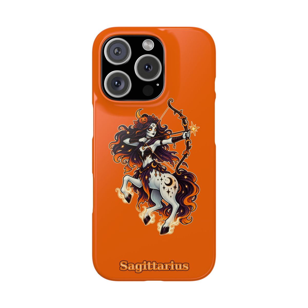 Sagittarius Centaur Slim Phone Case — Zodiac Archer Astrology Design