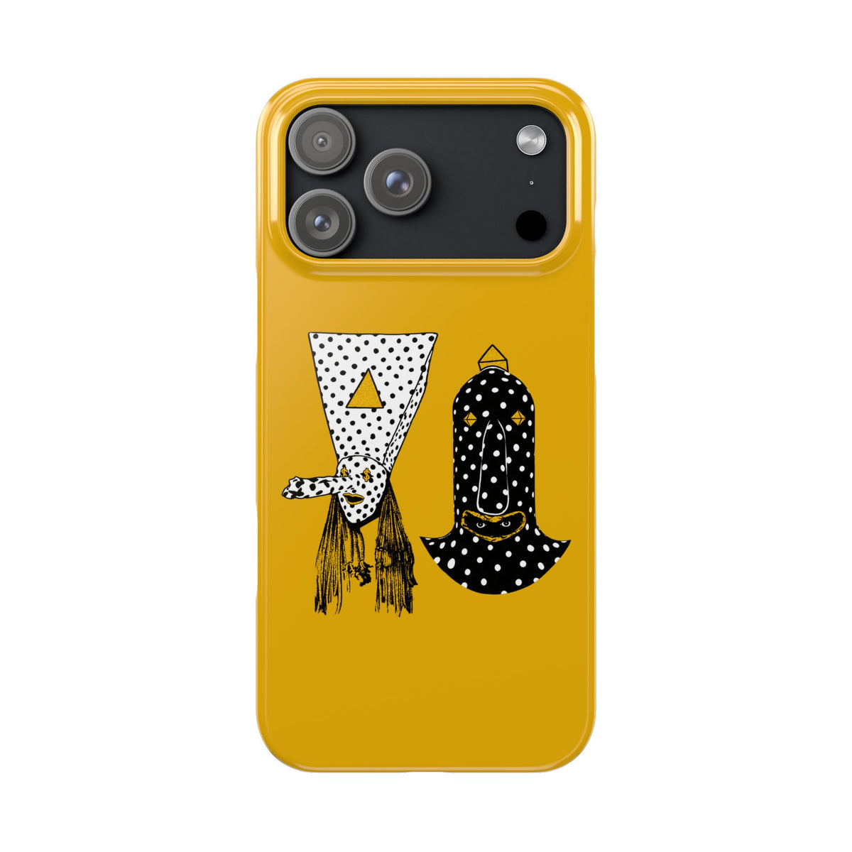 Angine de Poitrine Mustard Hamsa Slim Phone Case