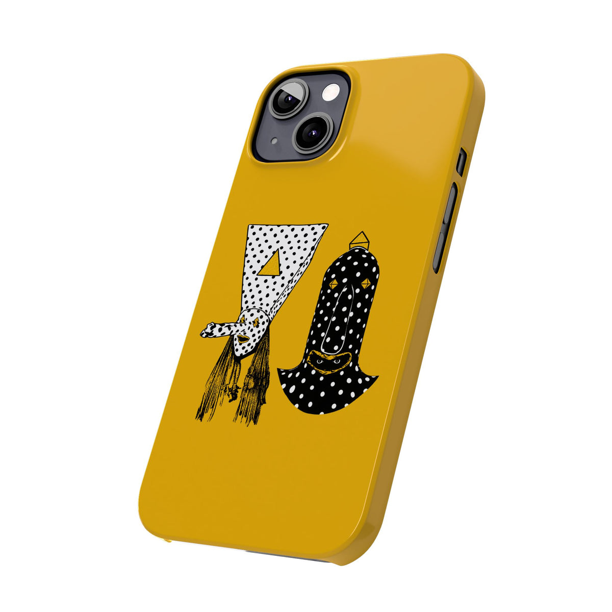 Angine de Poitrine Mustard Hamsa Slim Phone Case