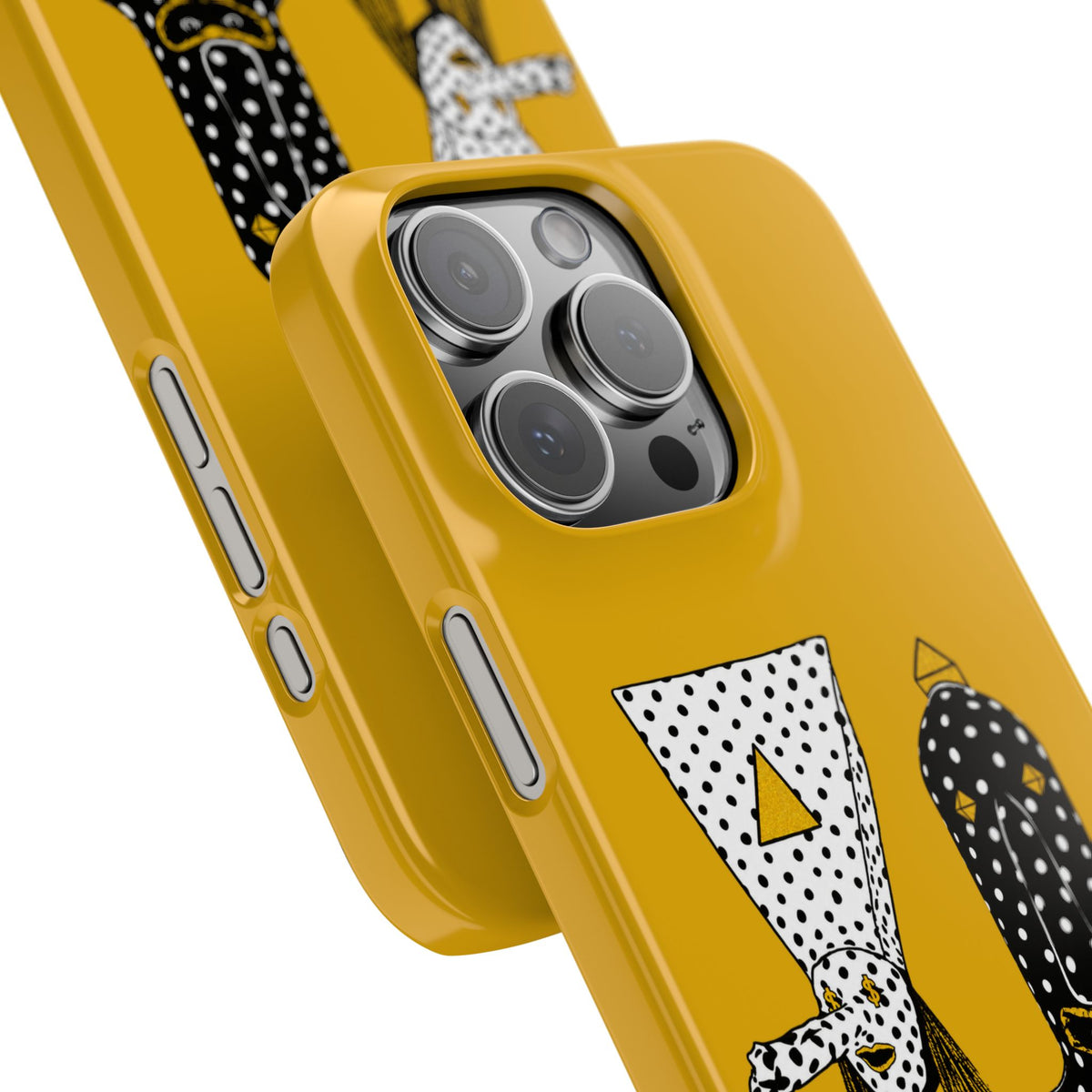 Angine de Poitrine Mustard Hamsa Slim Phone Case