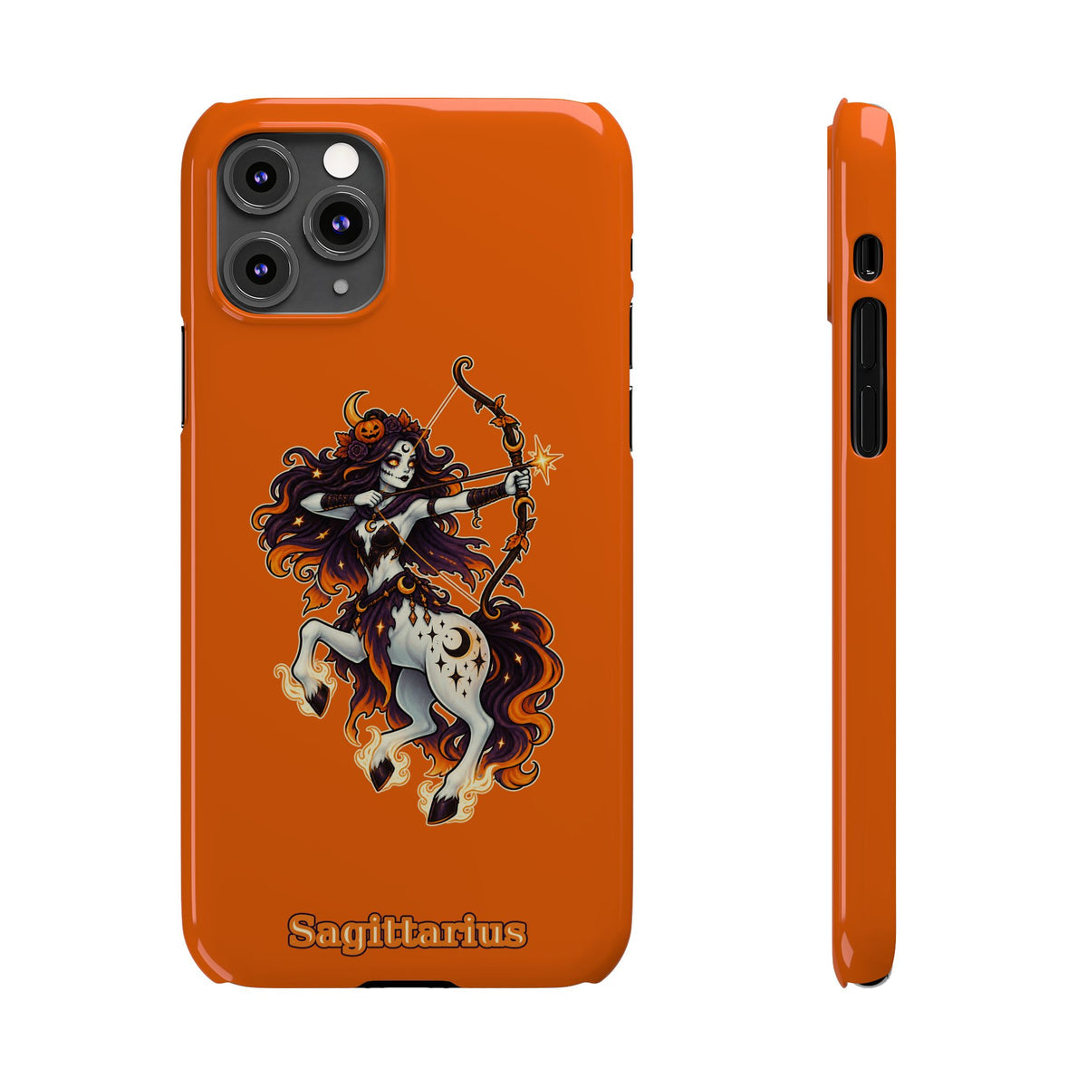 Sagittarius Centaur Slim Phone Case — Zodiac Archer Astrology Design