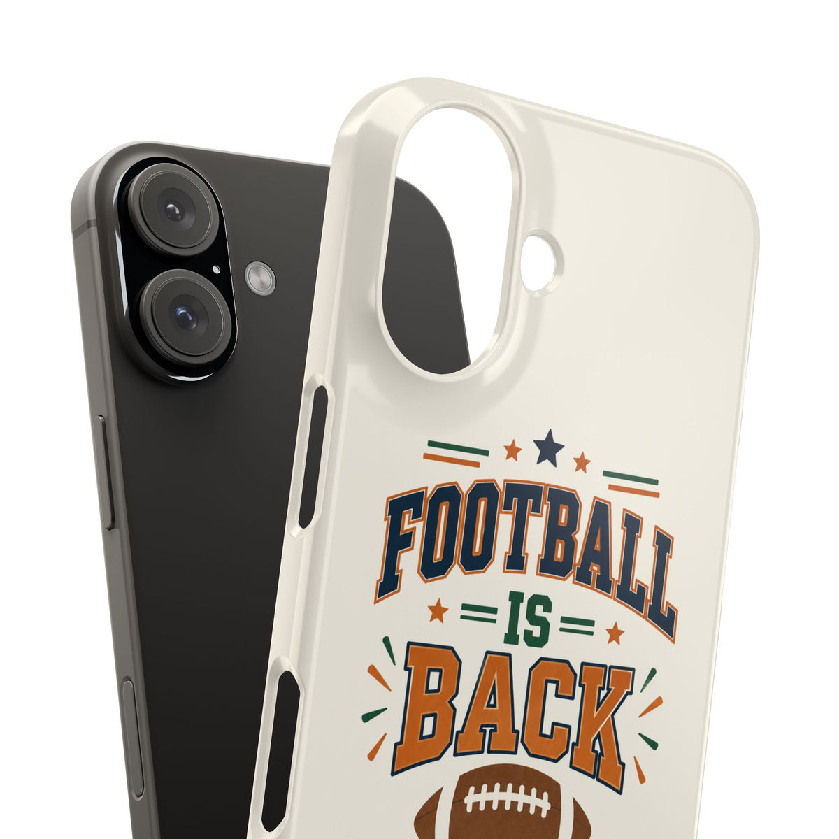 Football Is Back Slim Phone Case — NFL Kickoff Season Protective Cover