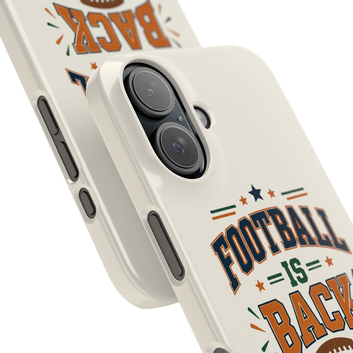 Football Is Back Slim Phone Case — NFL Kickoff Season Protective Cover