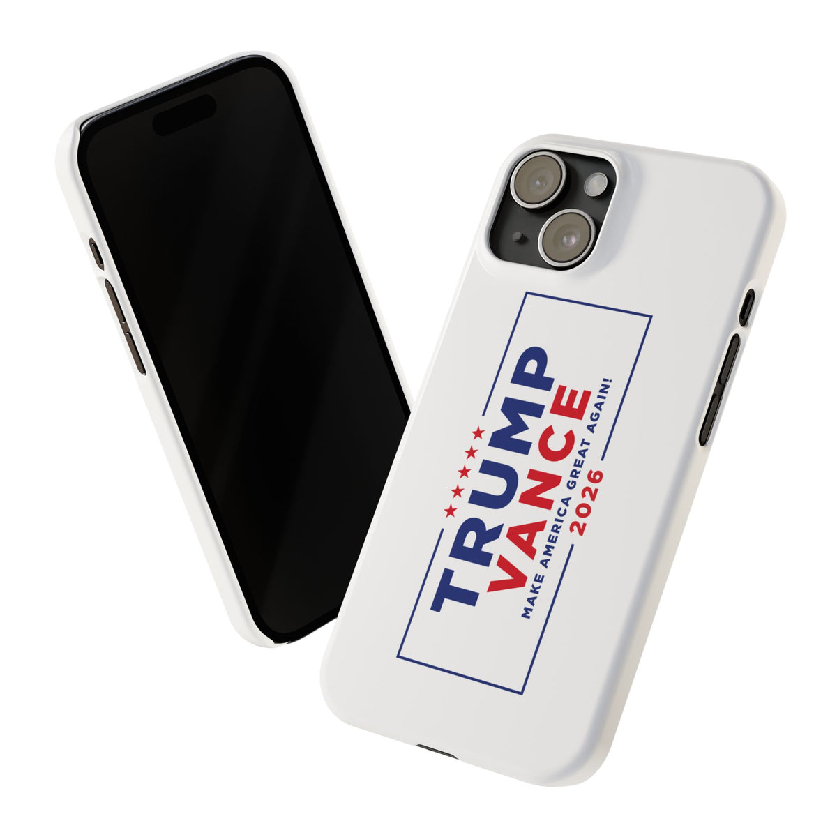 Slim Phone Case — Patriotic 2026 Vance & Donald Trump “Make America Great Again”