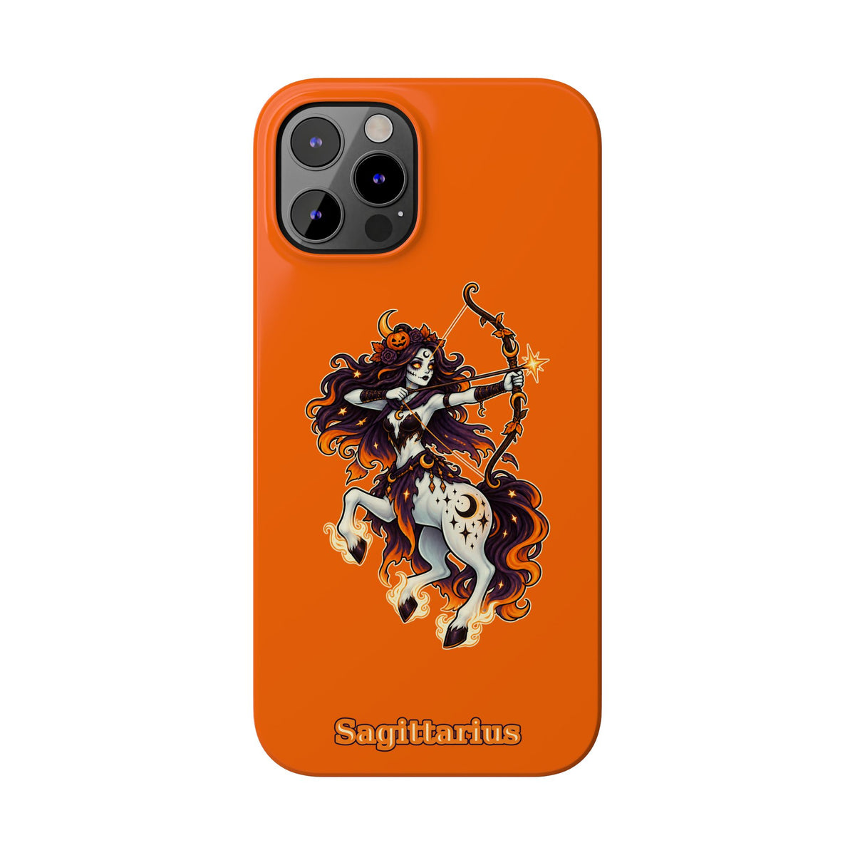 Sagittarius Centaur Slim Phone Case — Zodiac Archer Astrology Design