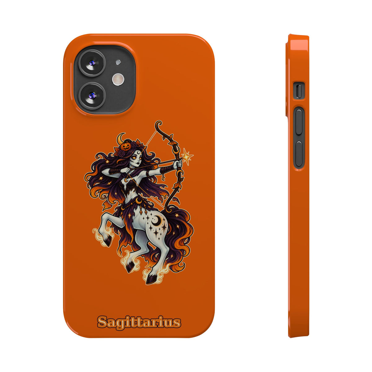 Sagittarius Centaur Slim Phone Case — Zodiac Archer Astrology Design