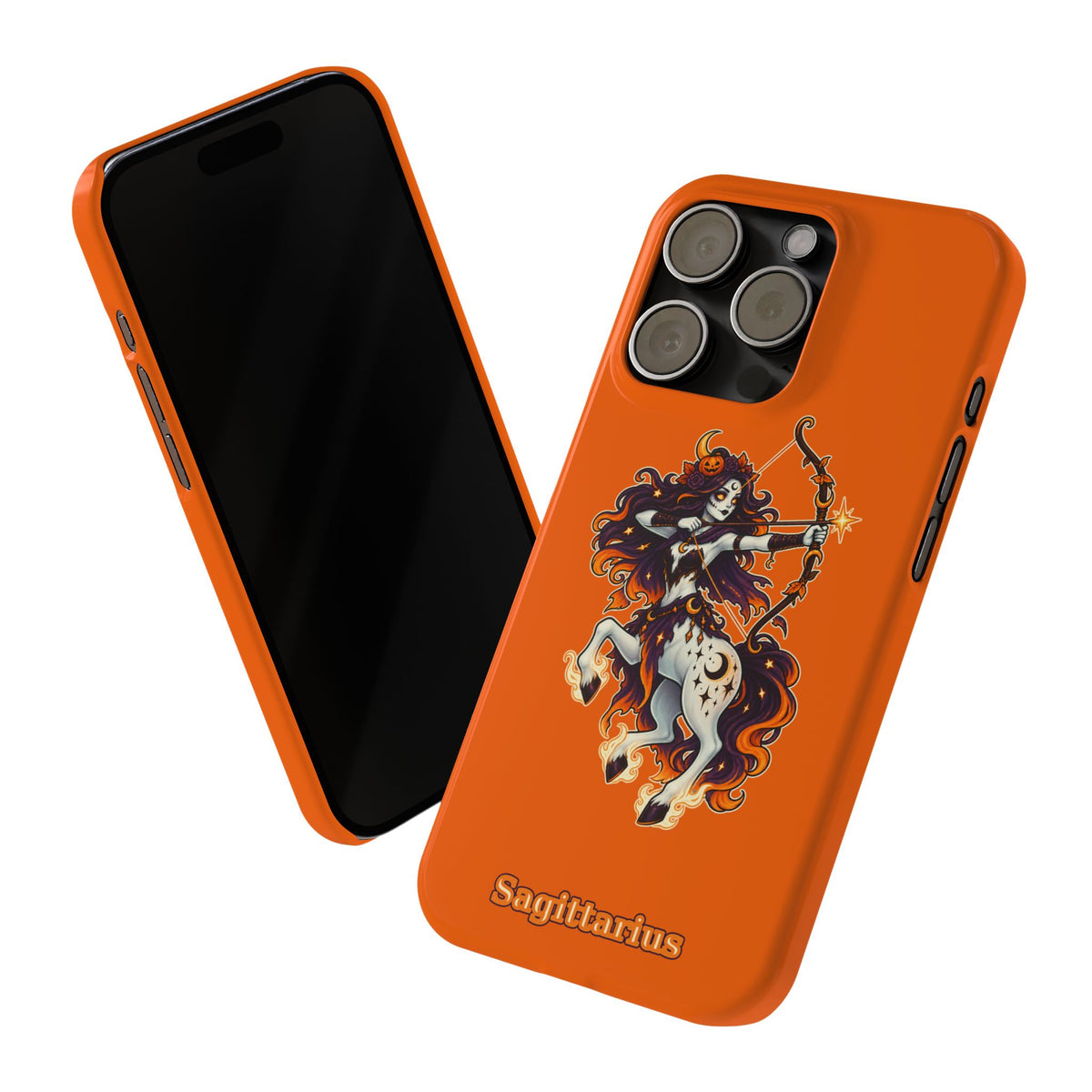 Sagittarius Centaur Slim Phone Case — Zodiac Archer Astrology Design