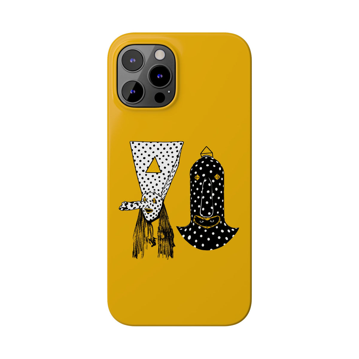 Angine de Poitrine Mustard Hamsa Slim Phone Case