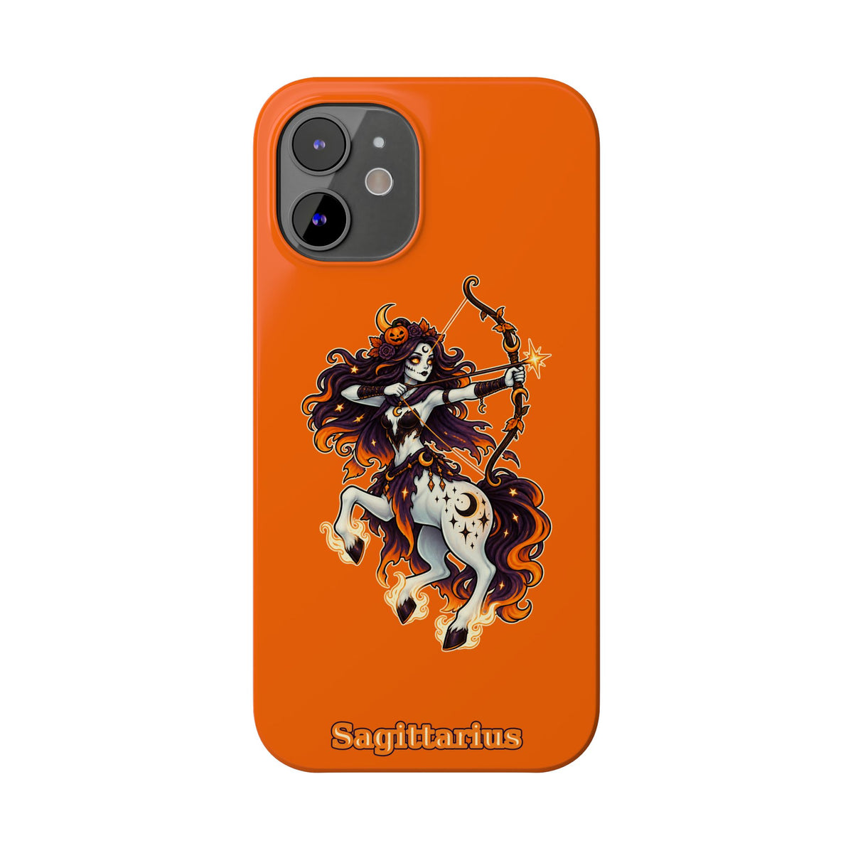 Sagittarius Centaur Slim Phone Case — Zodiac Archer Astrology Design