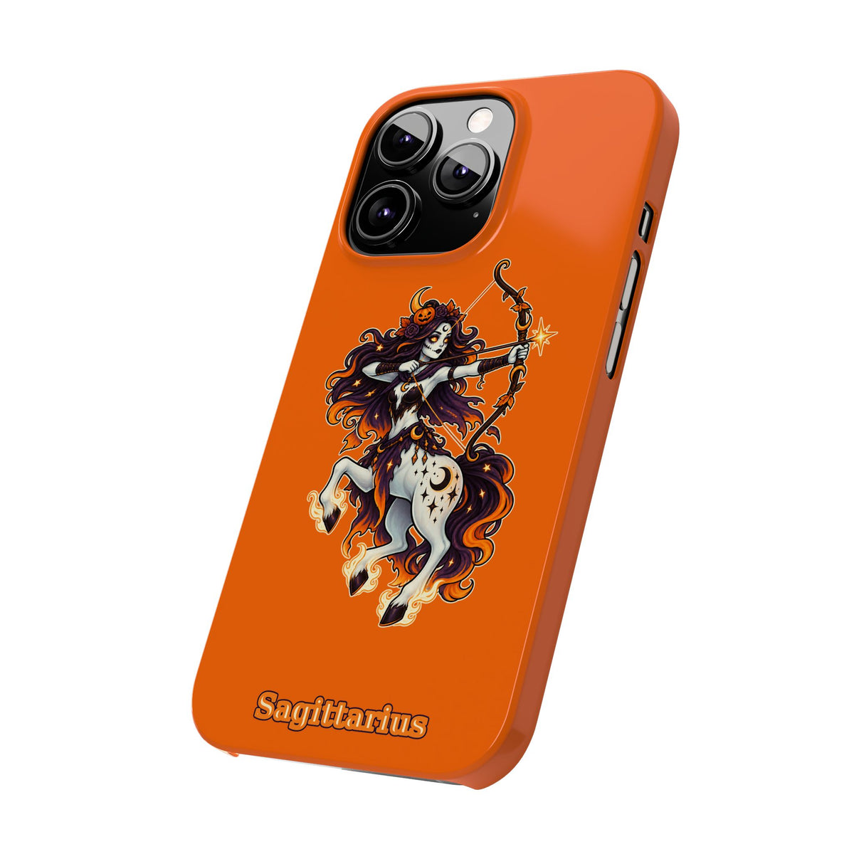 Sagittarius Centaur Slim Phone Case — Zodiac Archer Astrology Design