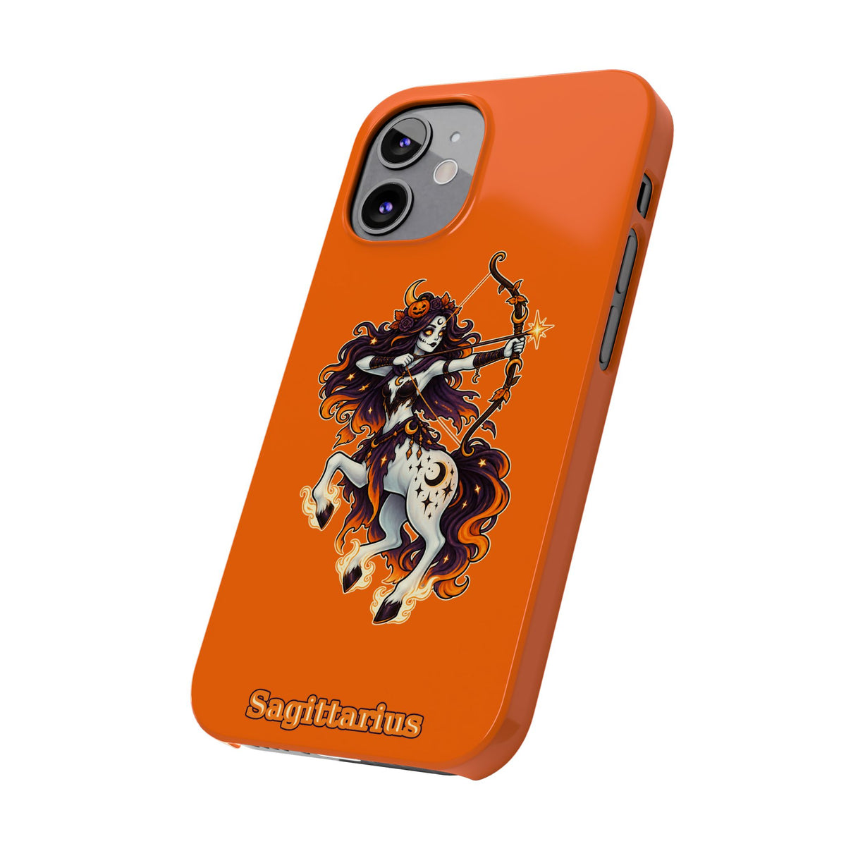 Sagittarius Centaur Slim Phone Case — Zodiac Archer Astrology Design