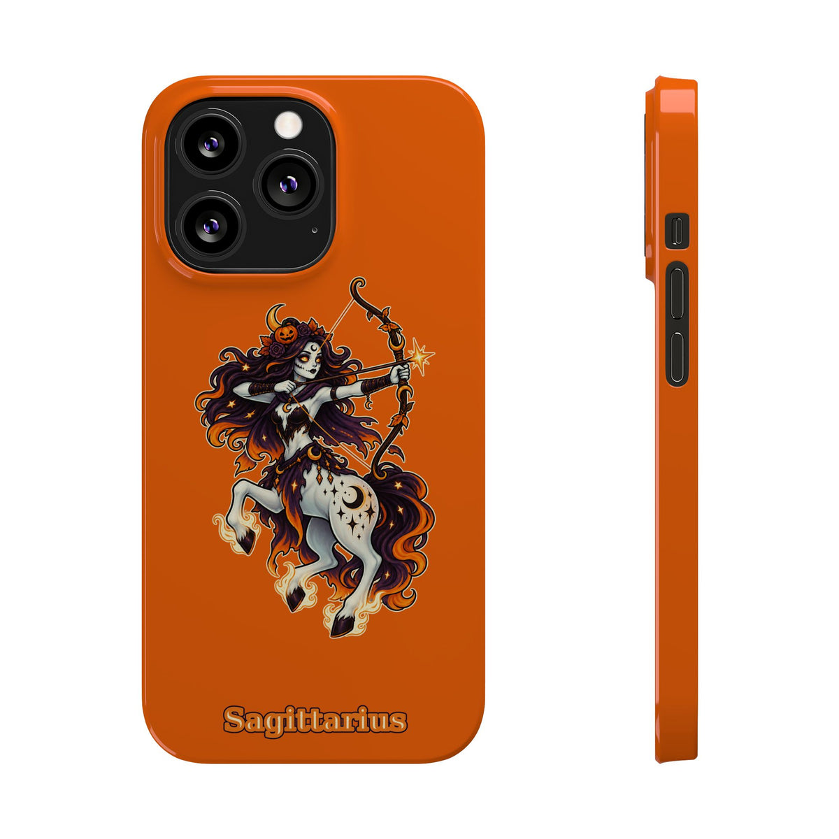 Sagittarius Centaur Slim Phone Case — Zodiac Archer Astrology Design