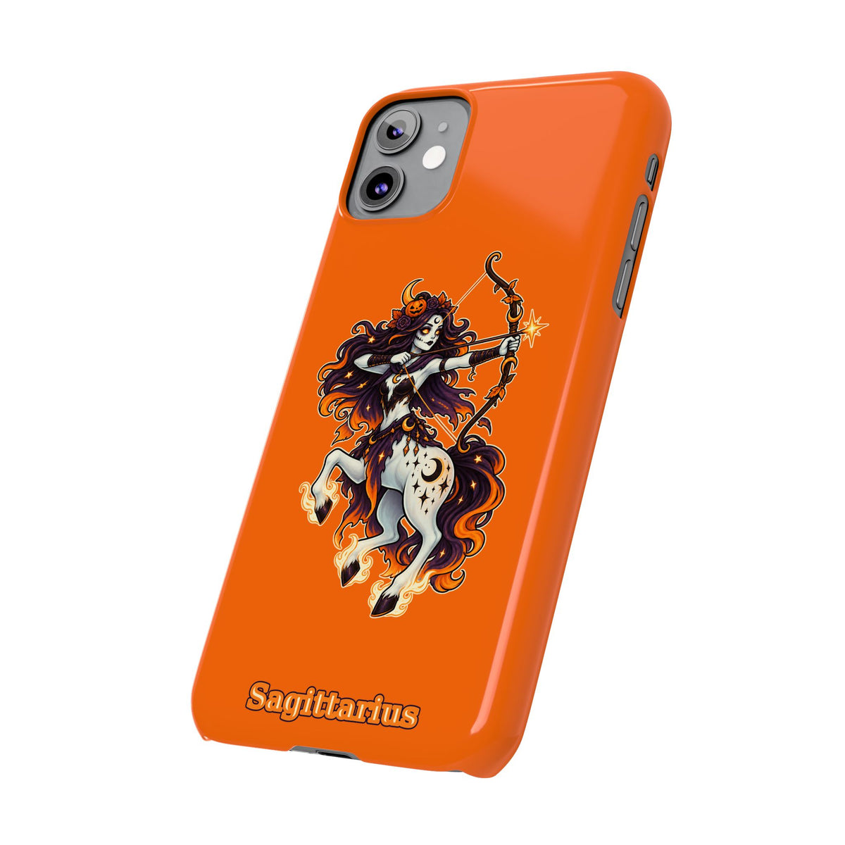 Sagittarius Centaur Slim Phone Case — Zodiac Archer Astrology Design