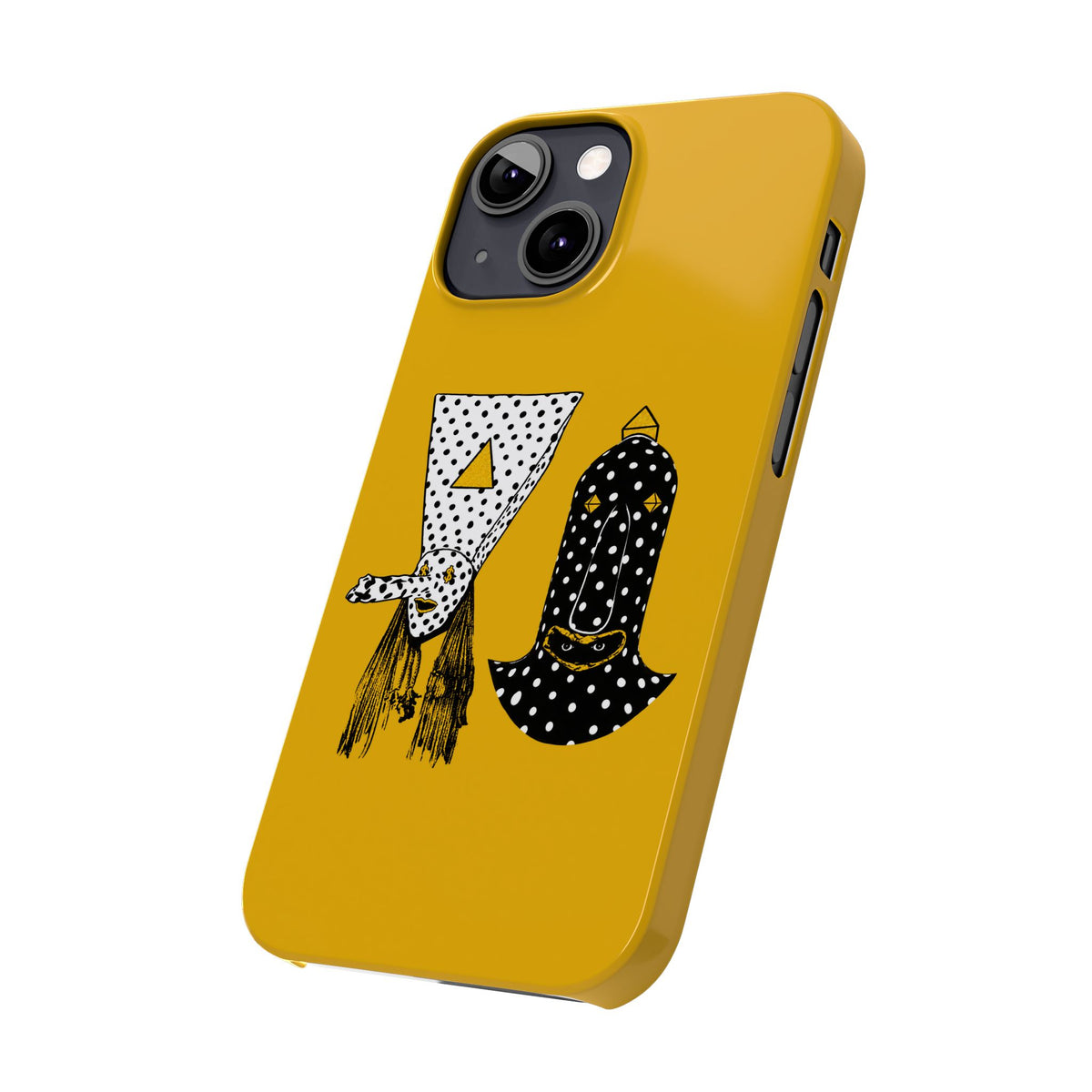 Angine de Poitrine Mustard Hamsa Slim Phone Case