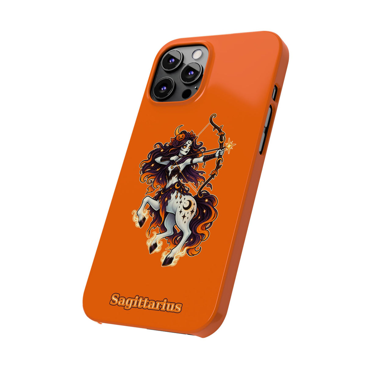 Sagittarius Centaur Slim Phone Case — Zodiac Archer Astrology Design