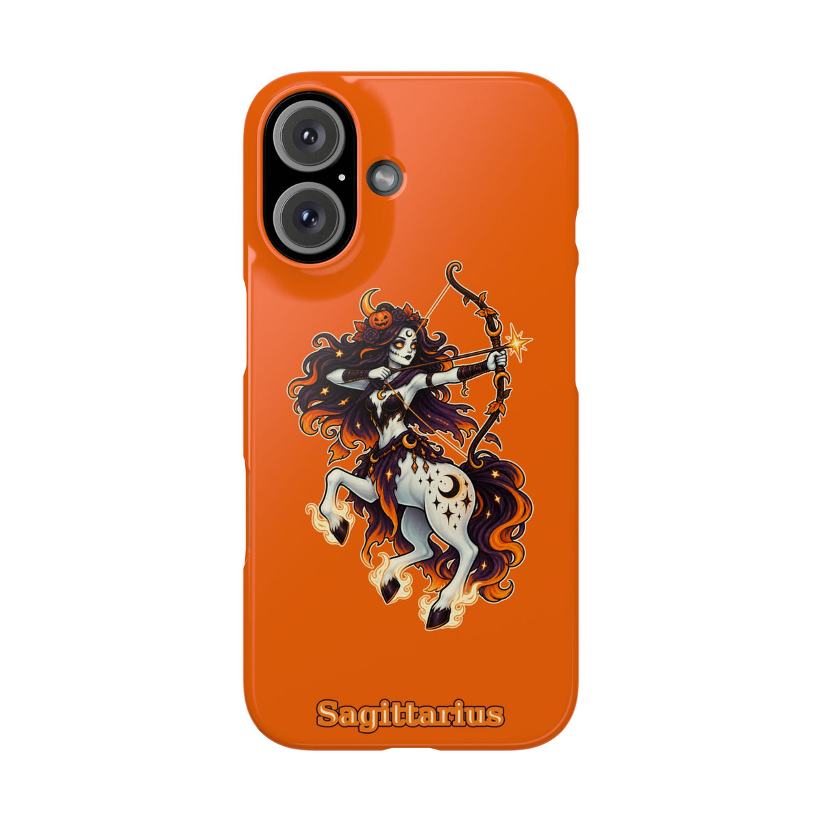 Sagittarius Centaur Slim Phone Case — Zodiac Archer Astrology Design