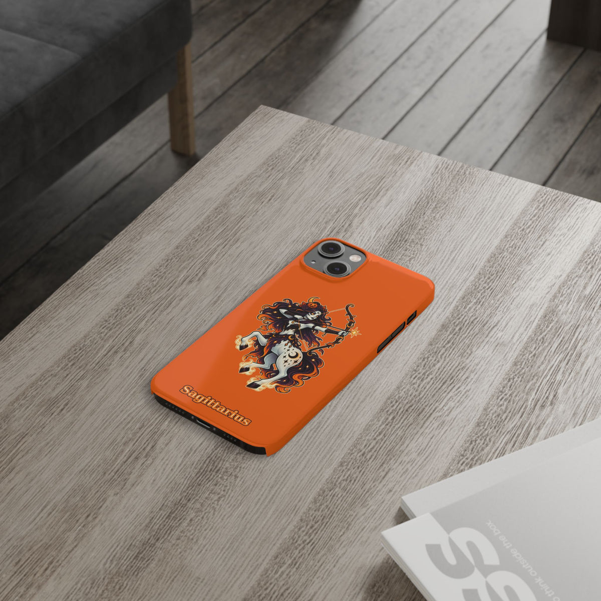 Sagittarius Centaur Slim Phone Case — Zodiac Archer Astrology Design