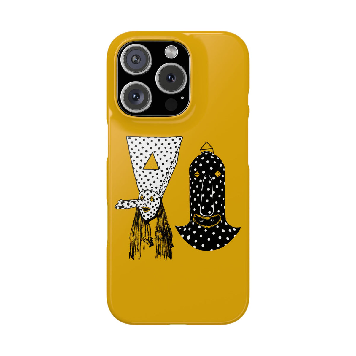 Angine de Poitrine Mustard Hamsa Slim Phone Case