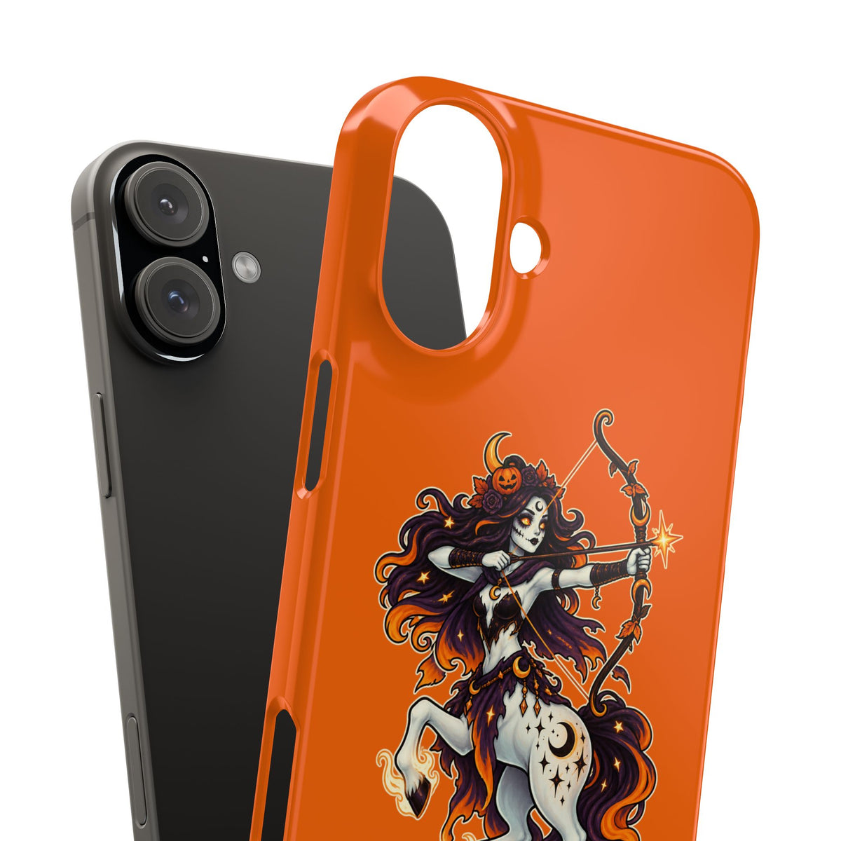 Sagittarius Centaur Slim Phone Case — Zodiac Archer Astrology Design