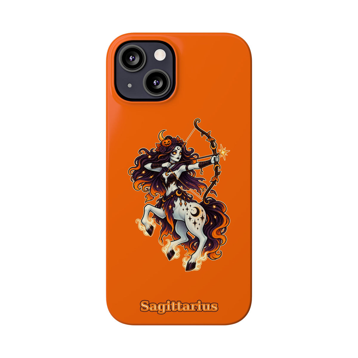 Sagittarius Centaur Slim Phone Case — Zodiac Archer Astrology Design