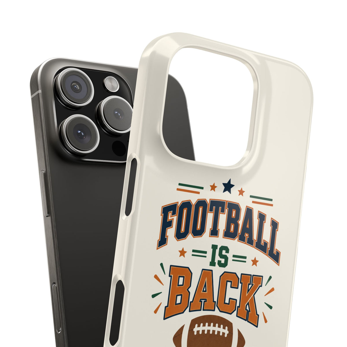 Football Is Back Slim Phone Case — NFL Kickoff Season Protective Cover
