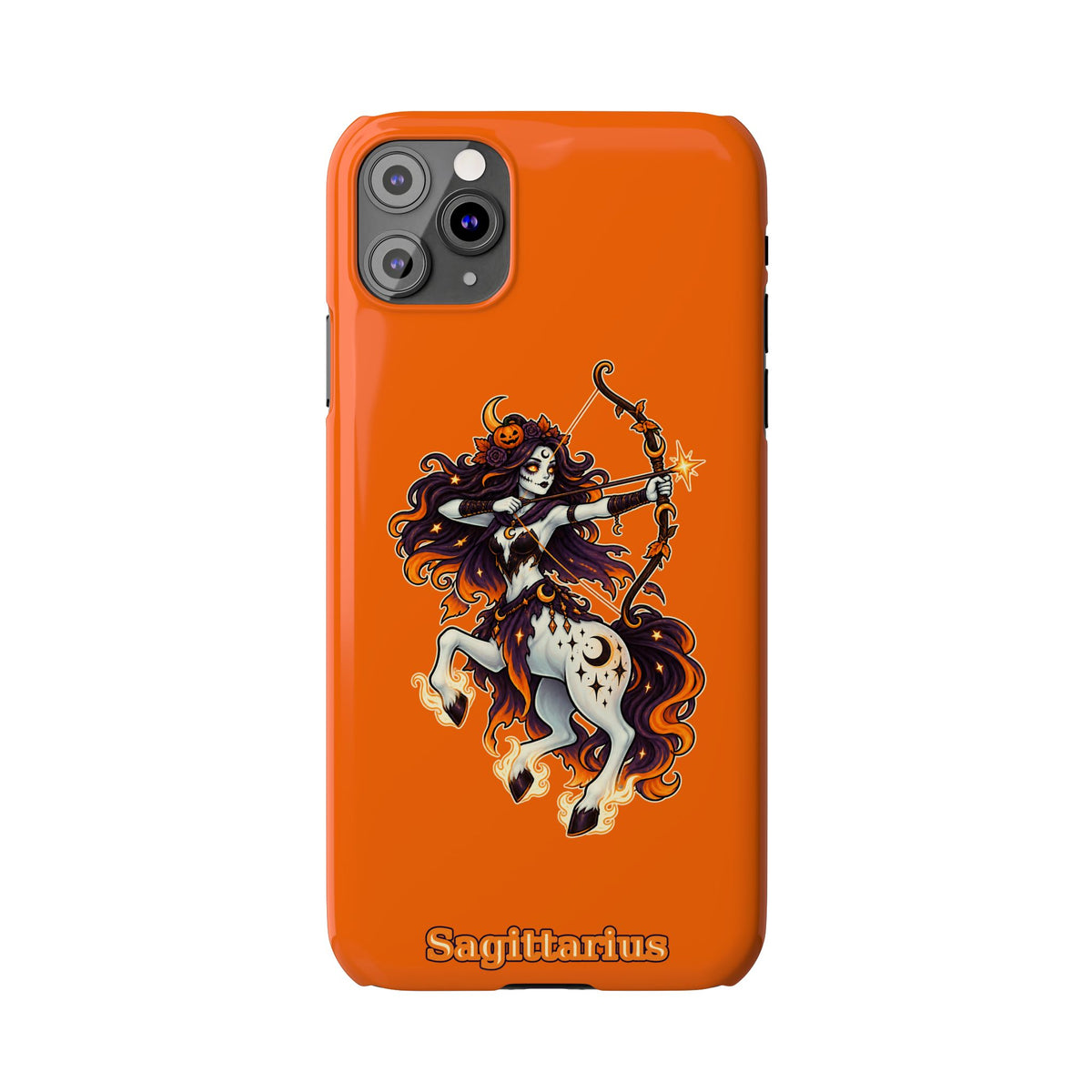 Sagittarius Centaur Slim Phone Case — Zodiac Archer Astrology Design