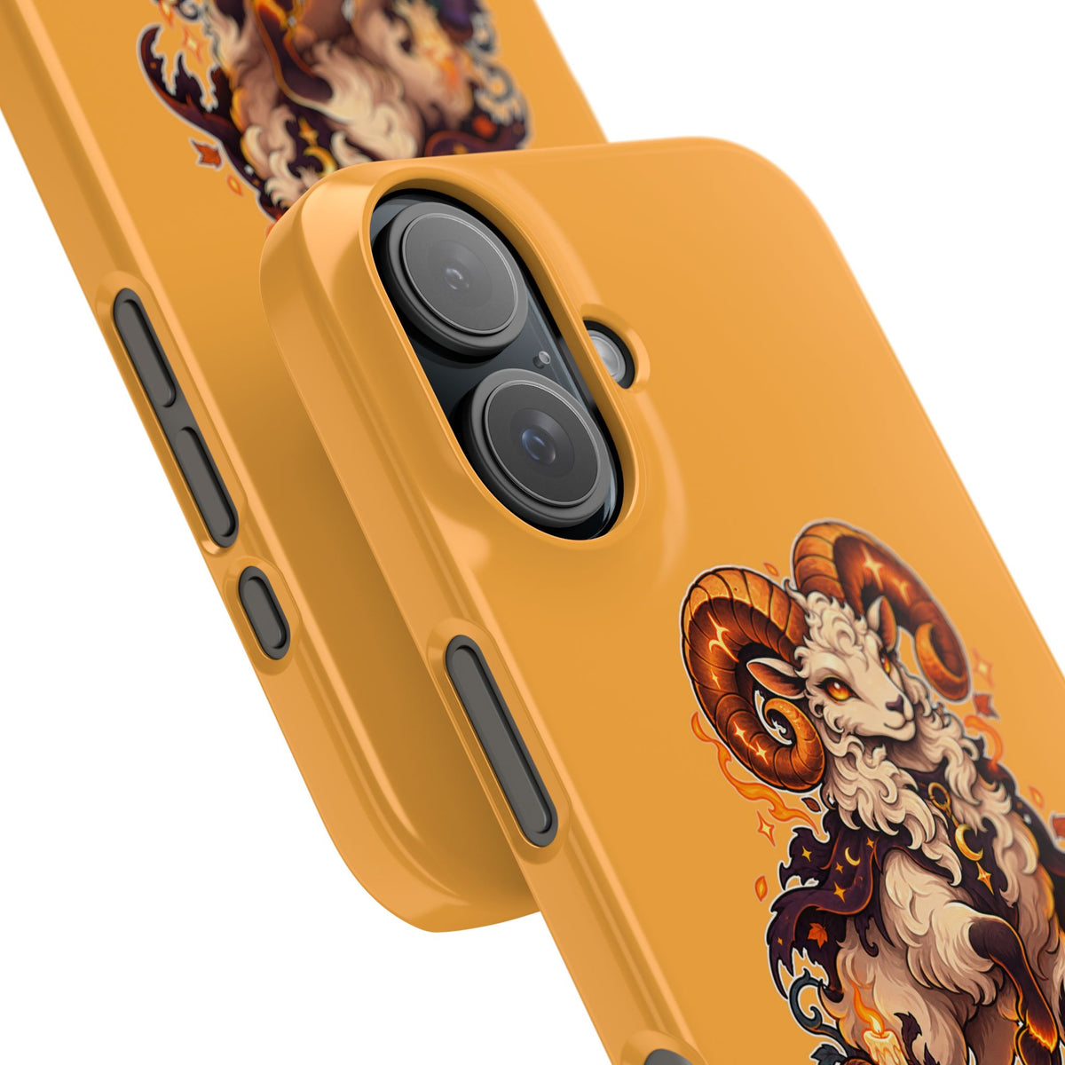 Aries Halloween Slim Phone Case — Ram Pumpkin Zodiac Phone Case