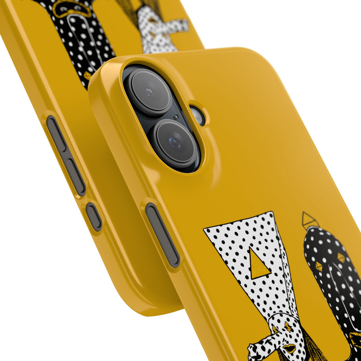 Angine de Poitrine Mustard Hamsa Slim Phone Case