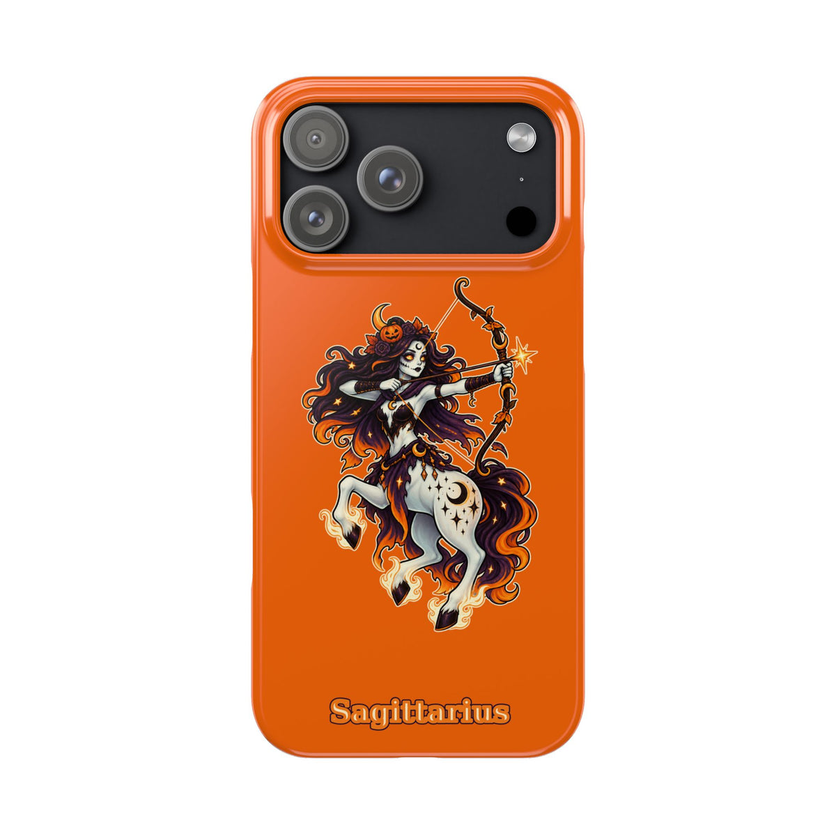 Sagittarius Centaur Slim Phone Case — Zodiac Archer Astrology Design