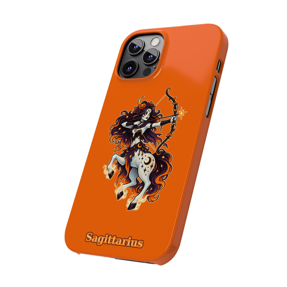 Sagittarius Centaur Slim Phone Case — Zodiac Archer Astrology Design