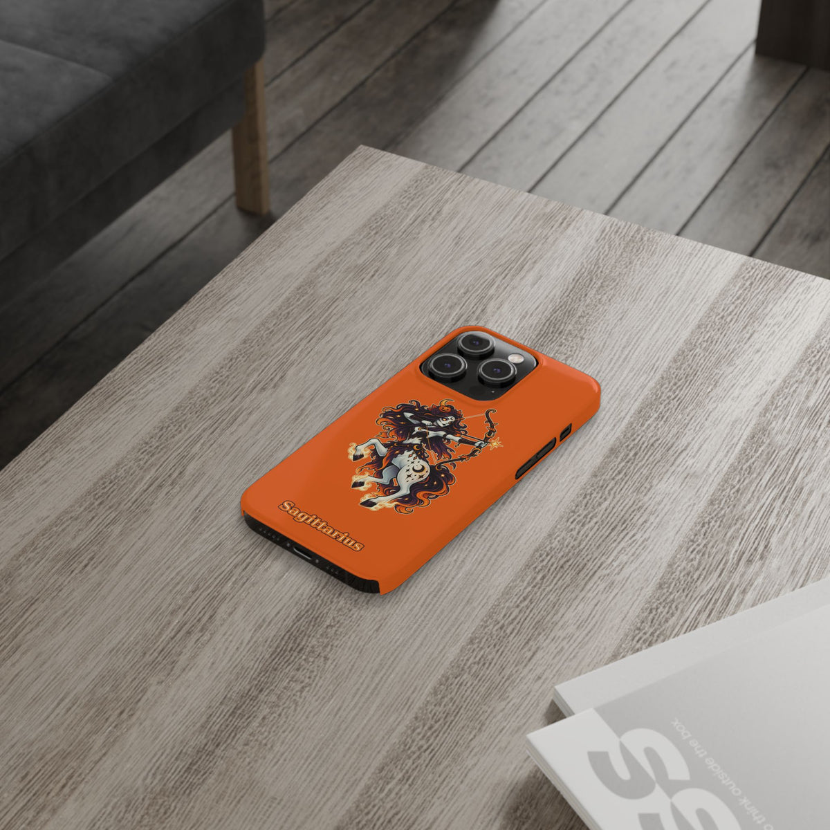 Sagittarius Centaur Slim Phone Case — Zodiac Archer Astrology Design