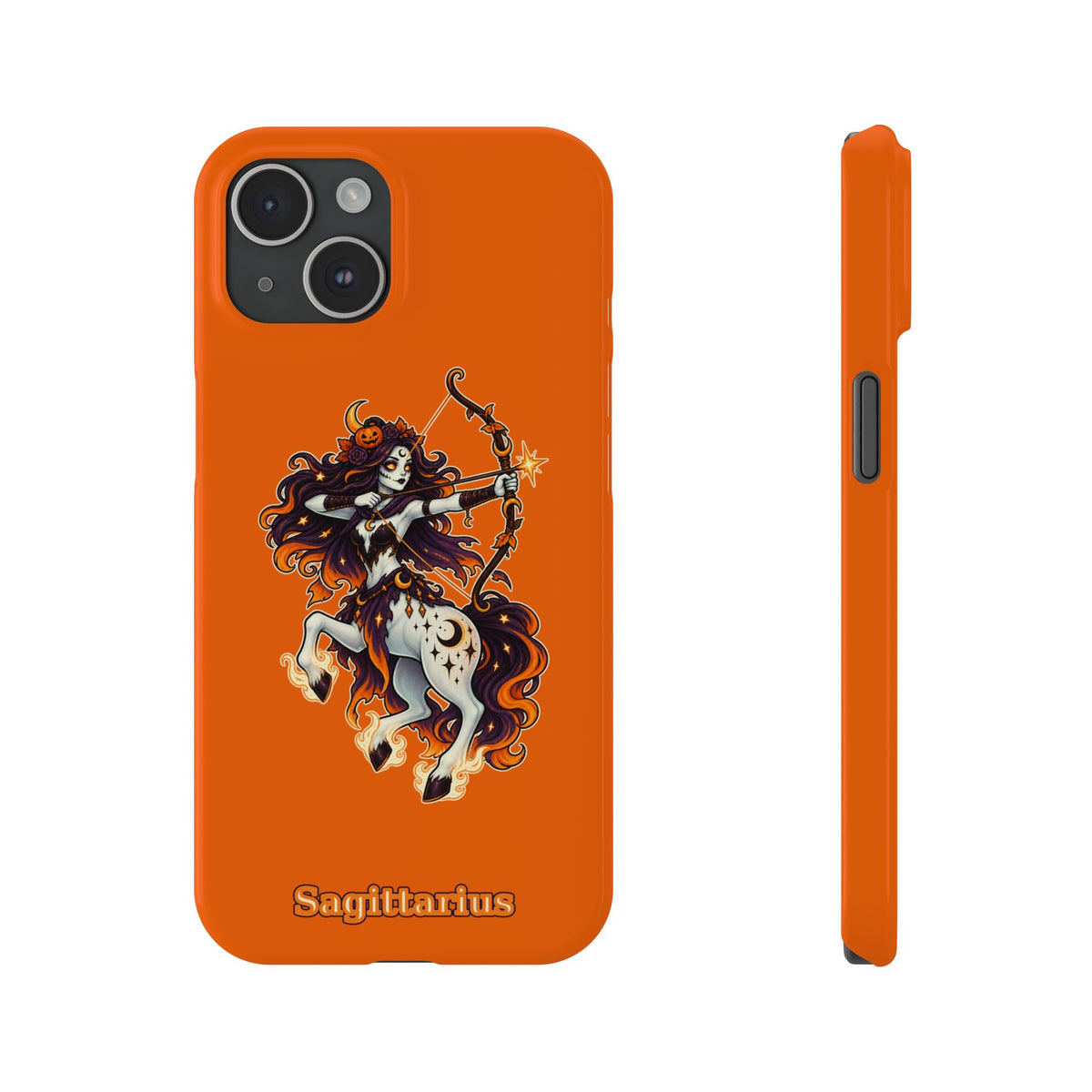 Sagittarius Centaur Slim Phone Case — Zodiac Archer Astrology Design