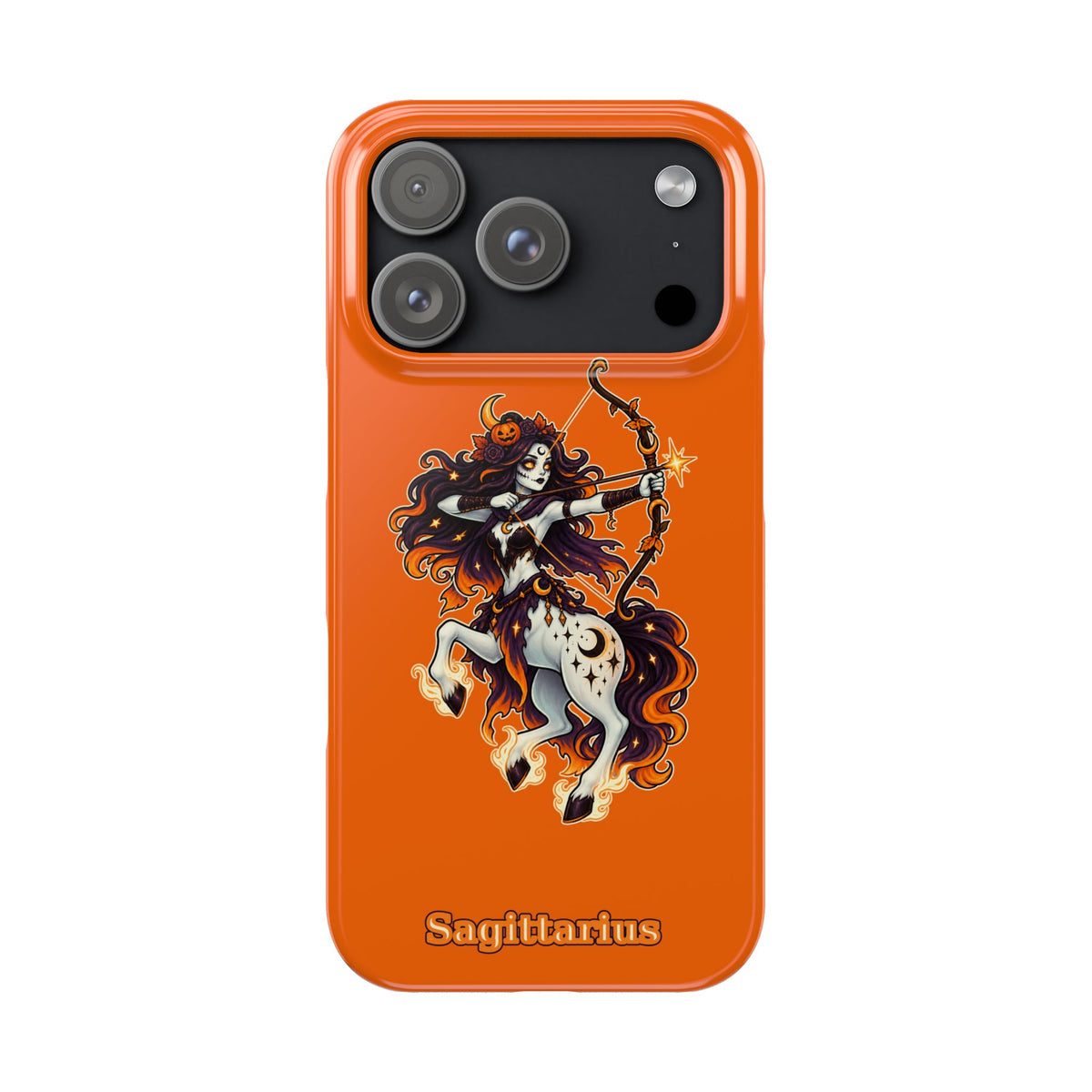 Sagittarius Centaur Slim Phone Case — Zodiac Archer Astrology Design