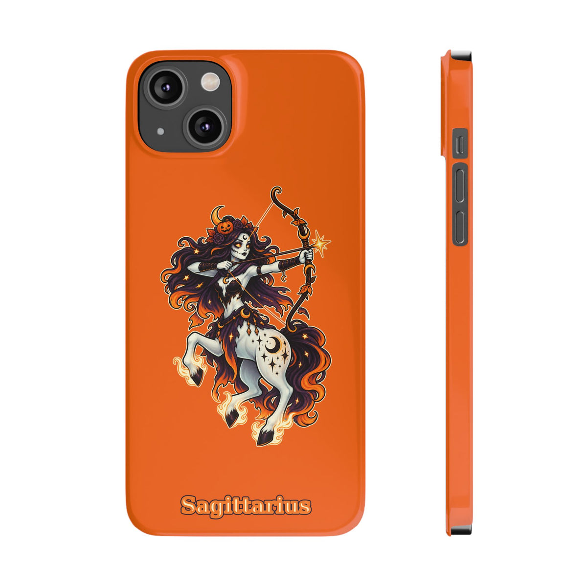 Sagittarius Centaur Slim Phone Case — Zodiac Archer Astrology Design