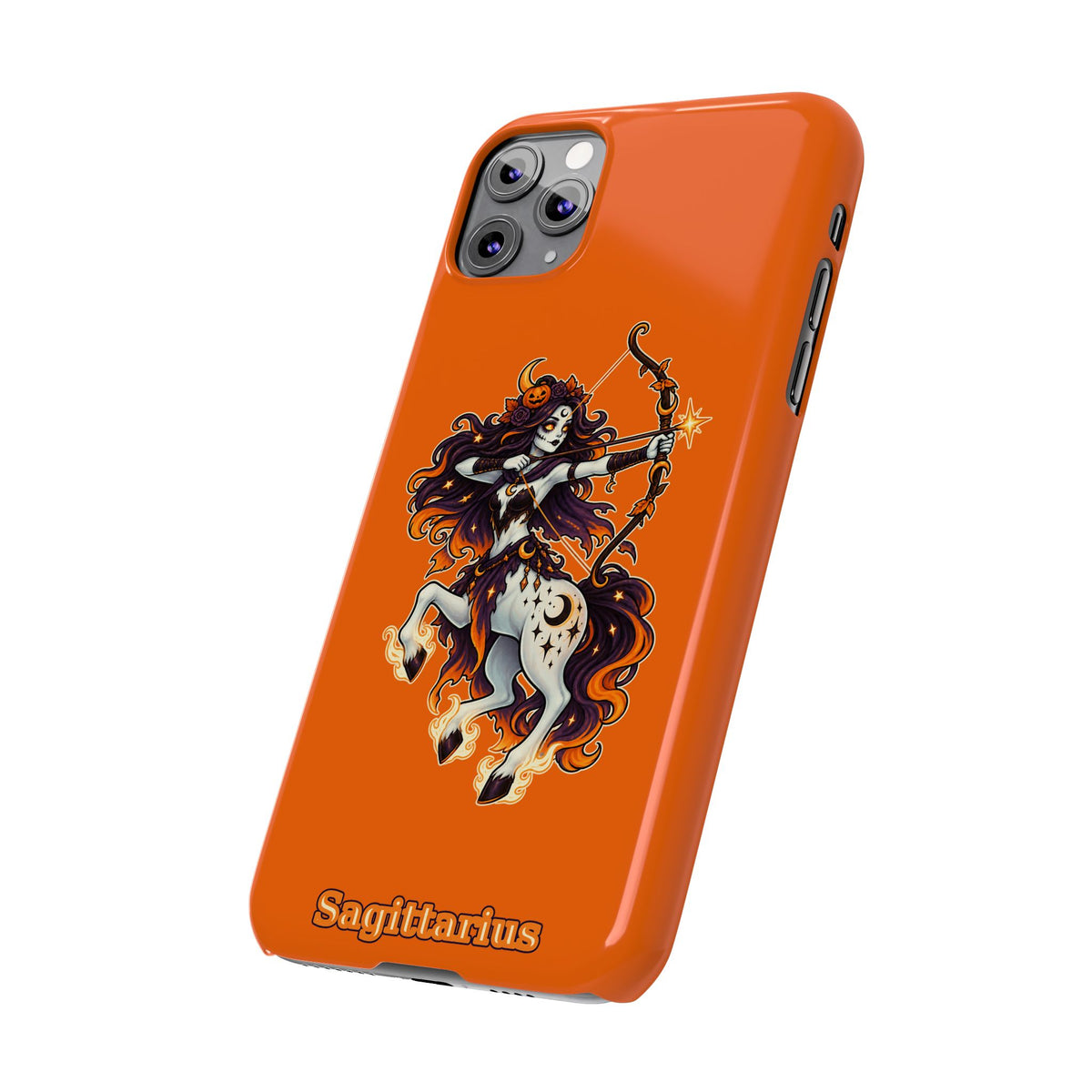 Sagittarius Centaur Slim Phone Case — Zodiac Archer Astrology Design