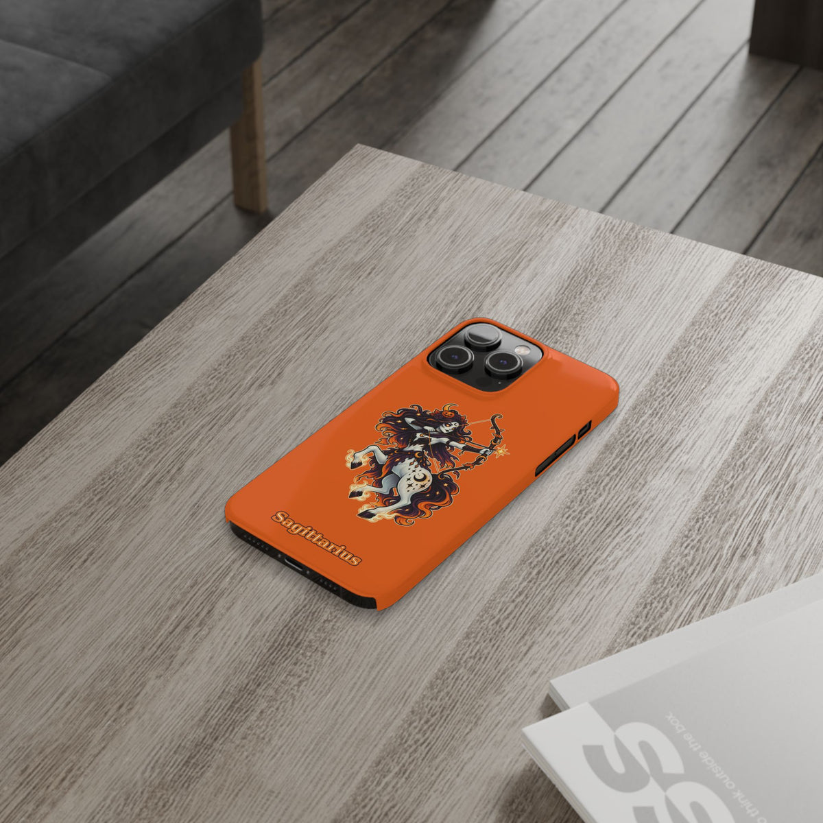 Sagittarius Centaur Slim Phone Case — Zodiac Archer Astrology Design