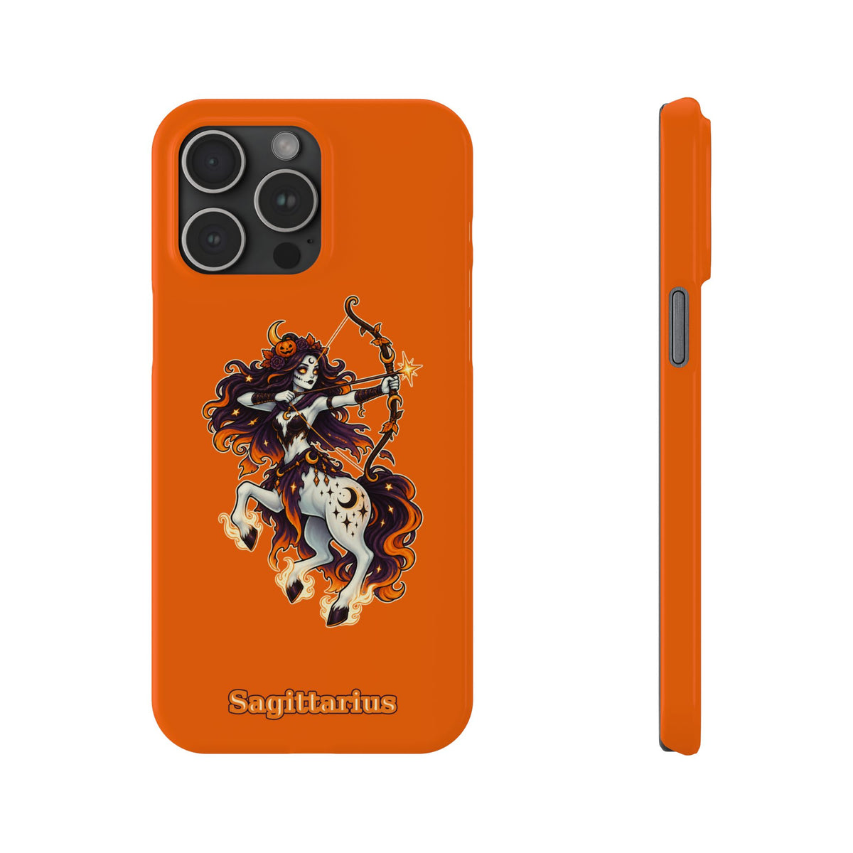 Sagittarius Centaur Slim Phone Case — Zodiac Archer Astrology Design