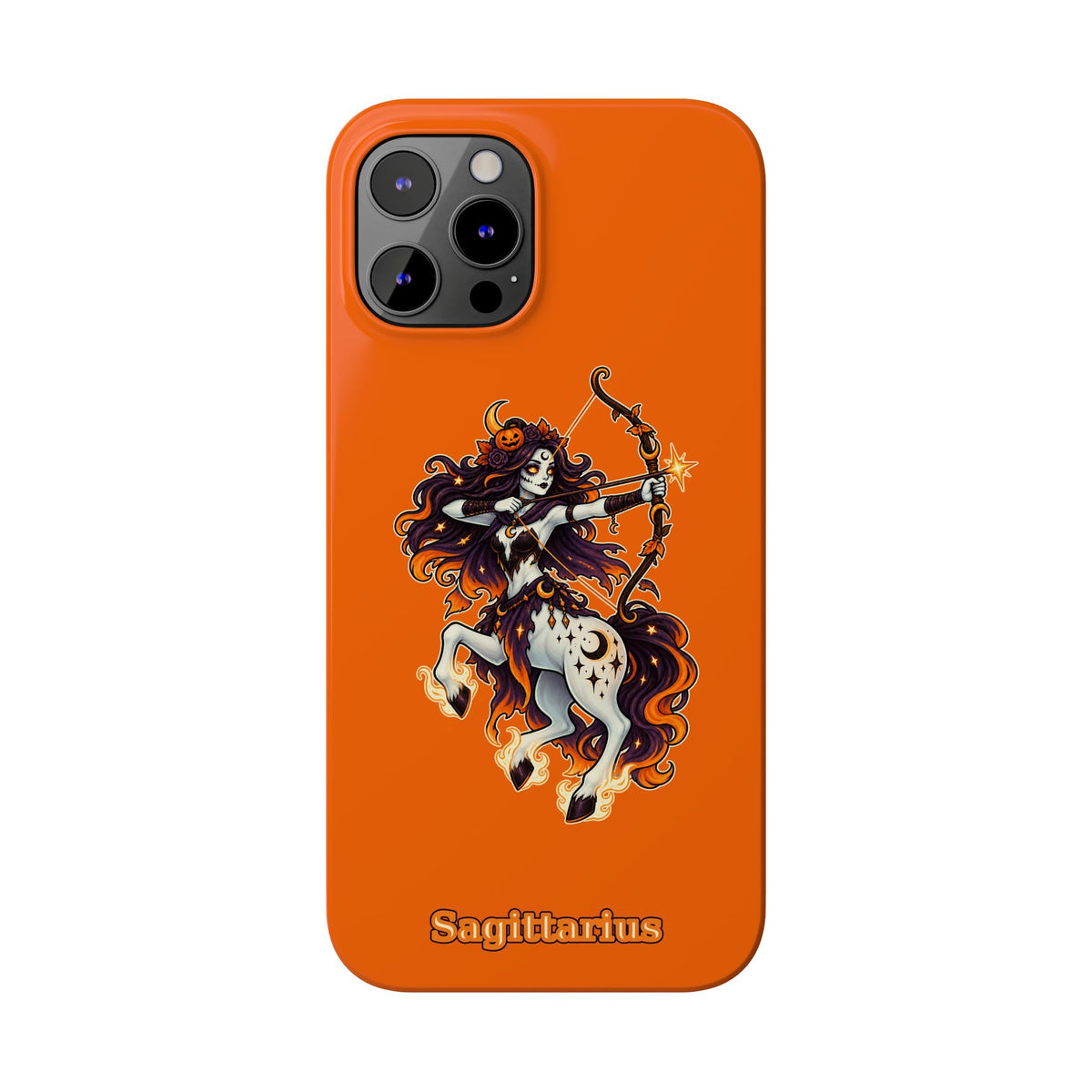 Sagittarius Centaur Slim Phone Case — Zodiac Archer Astrology Design