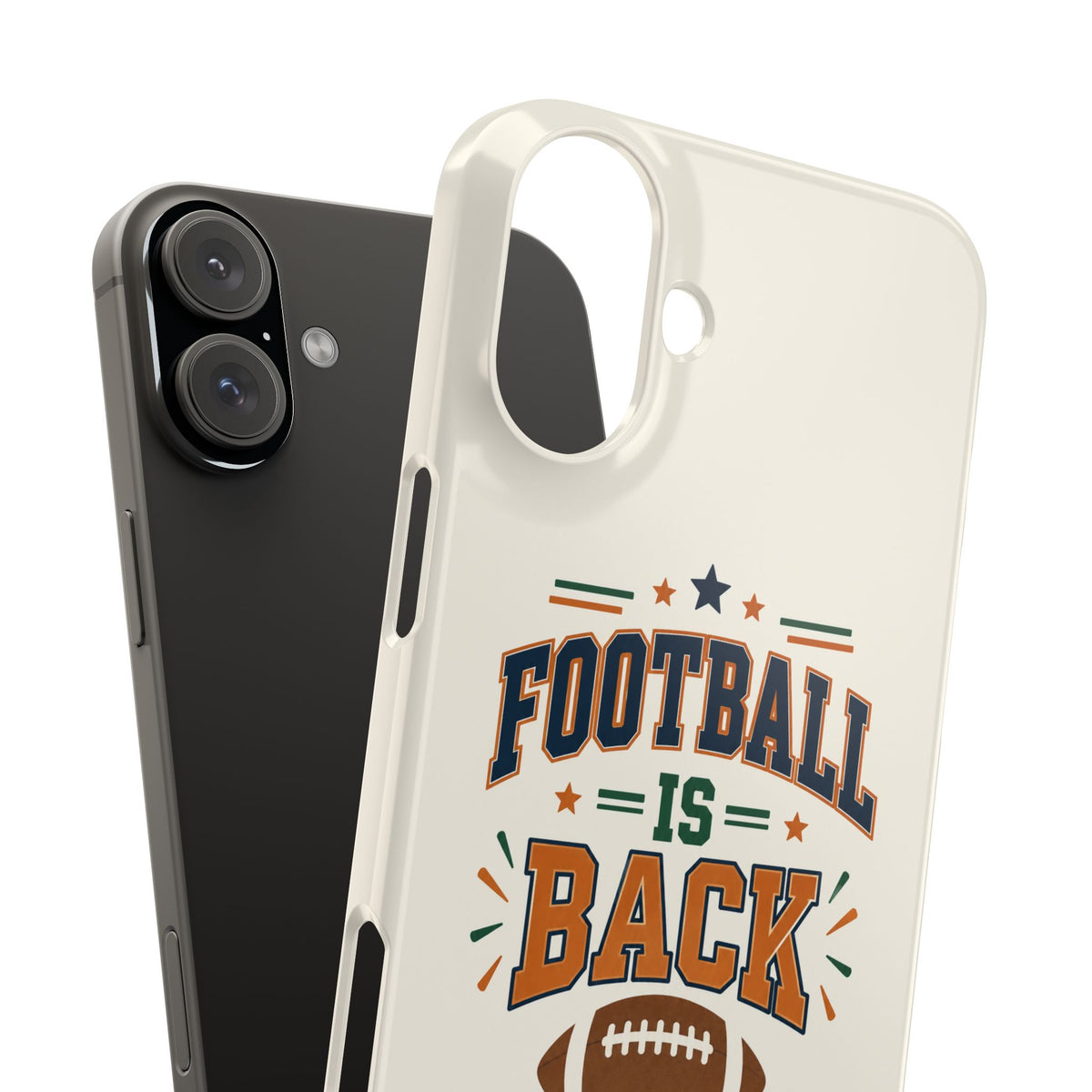 Football Is Back Slim Phone Case — NFL Kickoff Season Protective Cover
