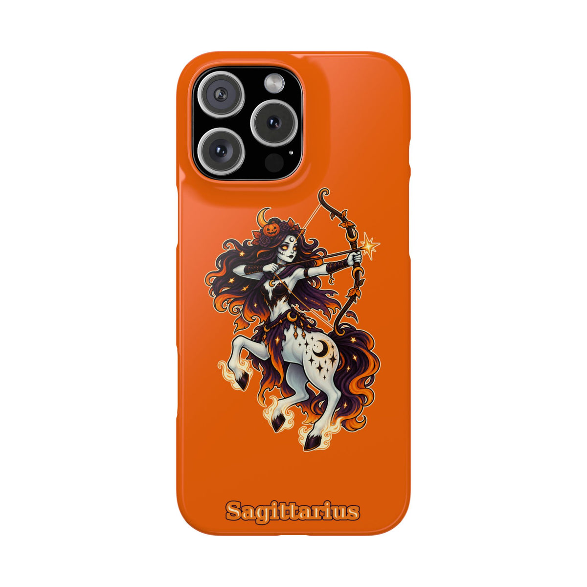 Sagittarius Centaur Slim Phone Case — Zodiac Archer Astrology Design