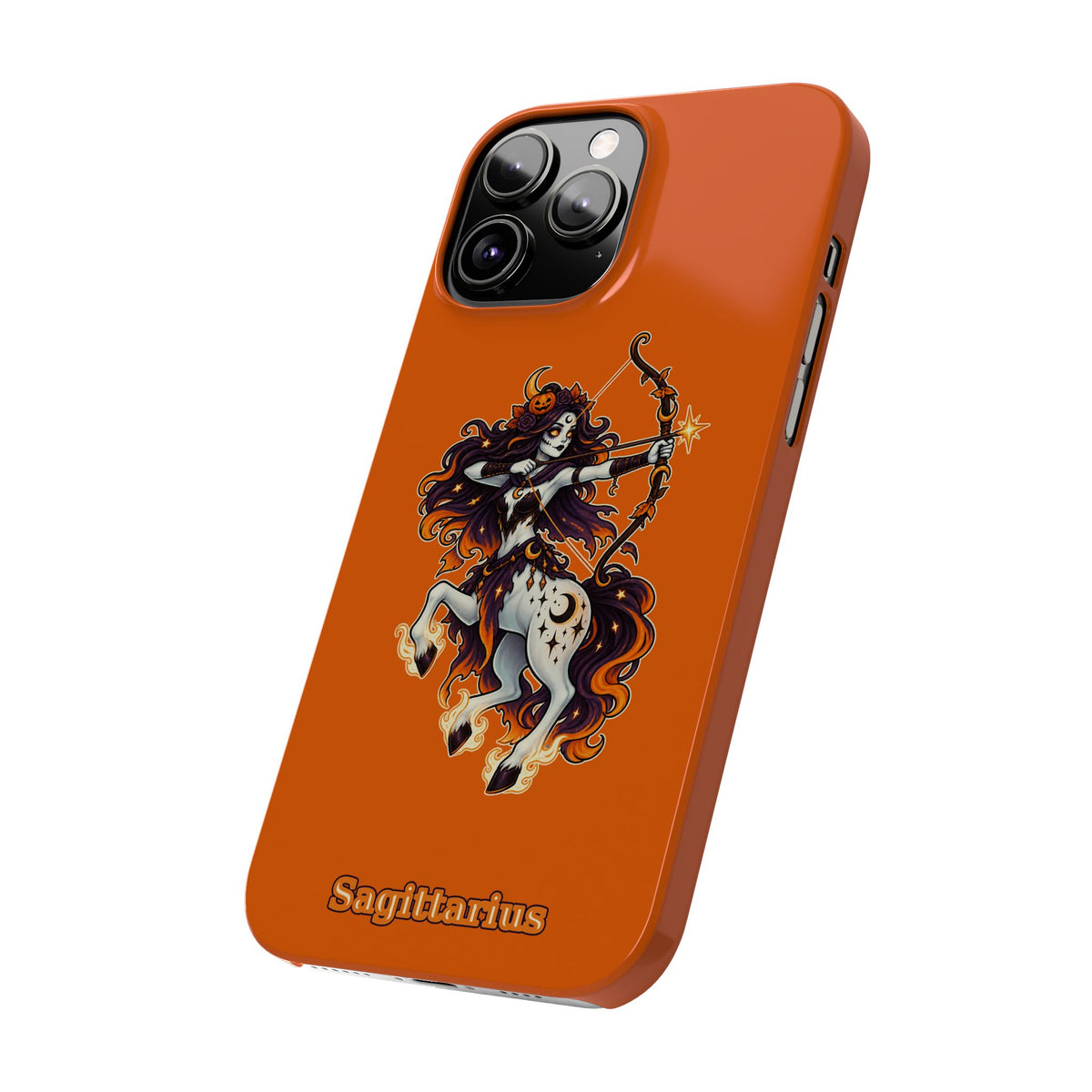 Sagittarius Centaur Slim Phone Case — Zodiac Archer Astrology Design