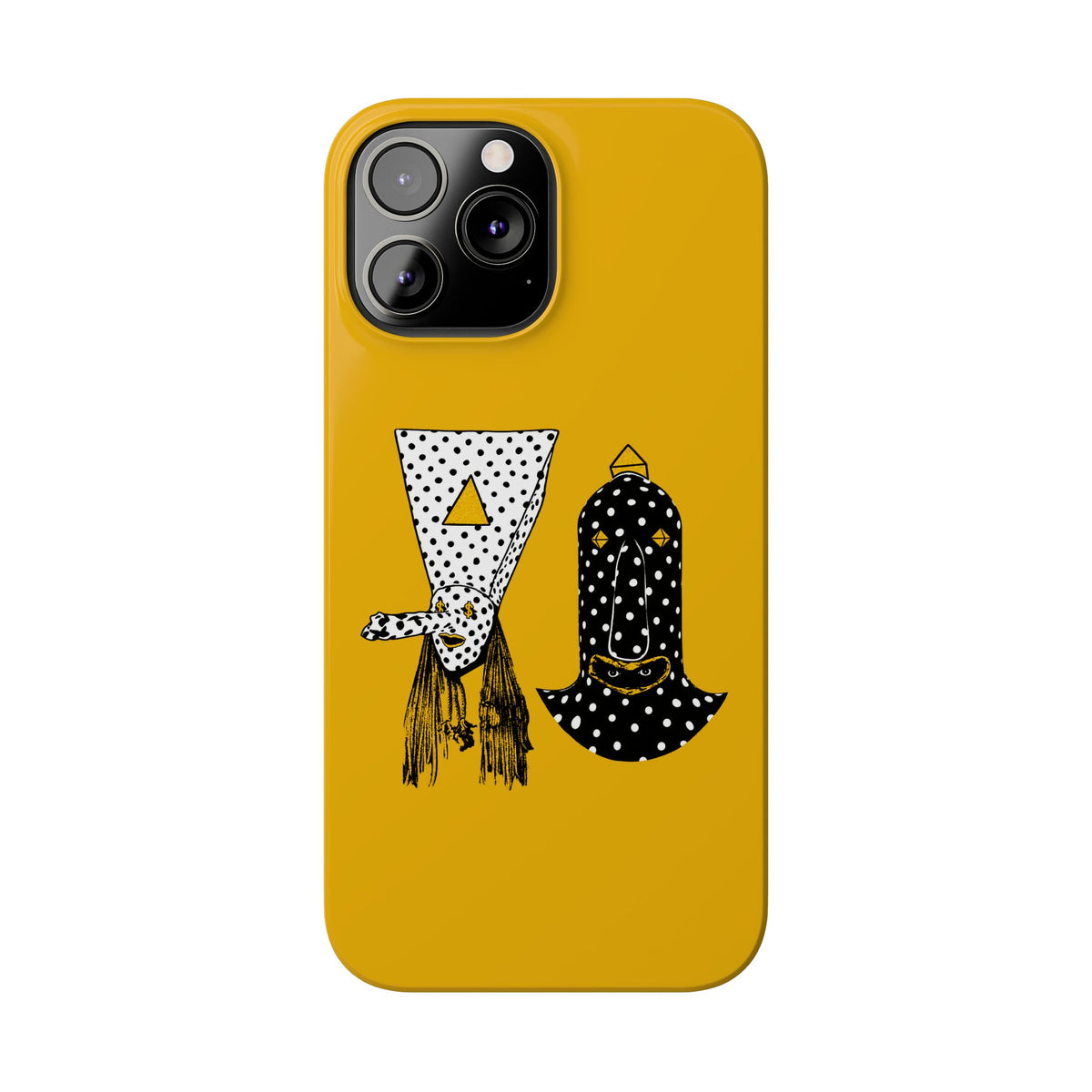 Angine de Poitrine Mustard Hamsa Slim Phone Case