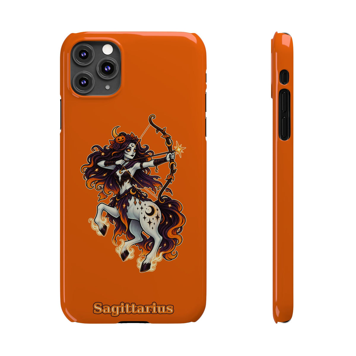 Sagittarius Centaur Slim Phone Case — Zodiac Archer Astrology Design