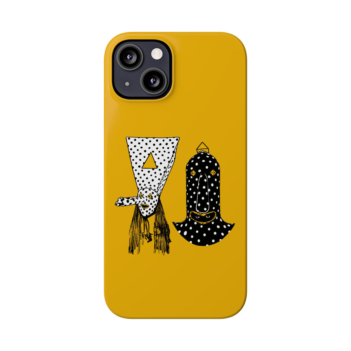 Angine de Poitrine Mustard Hamsa Slim Phone Case