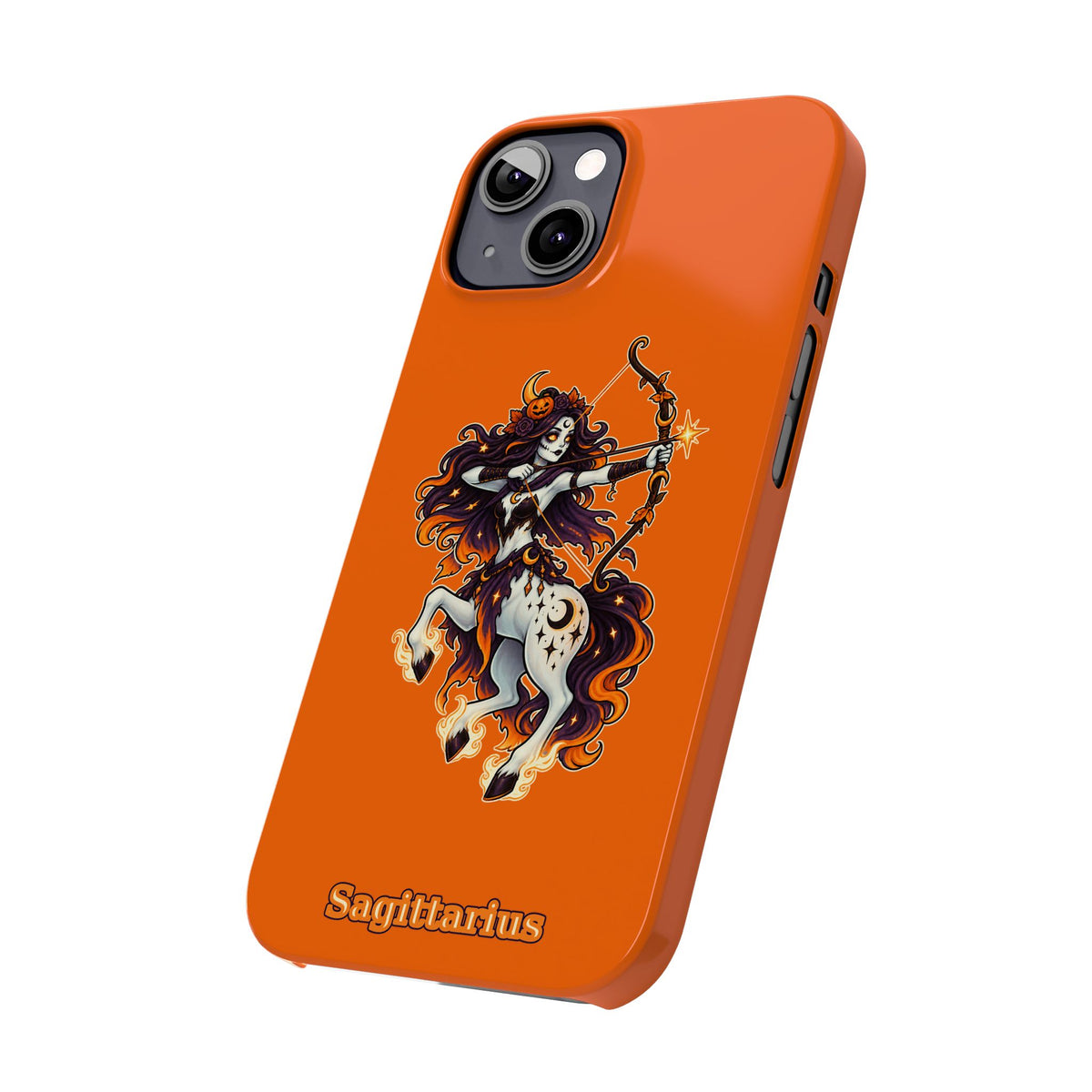 Sagittarius Centaur Slim Phone Case — Zodiac Archer Astrology Design