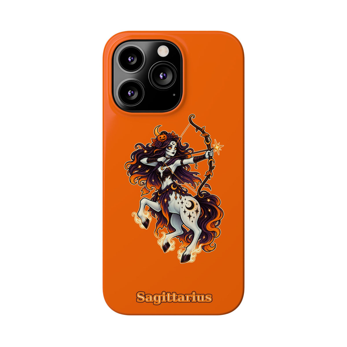 Sagittarius Centaur Slim Phone Case — Zodiac Archer Astrology Design