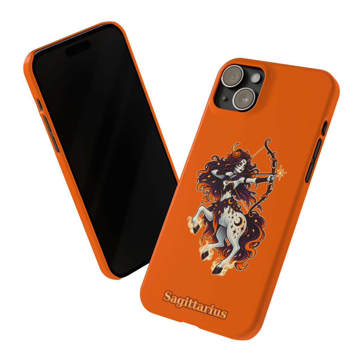 Sagittarius Centaur Slim Phone Case — Zodiac Archer Astrology Design