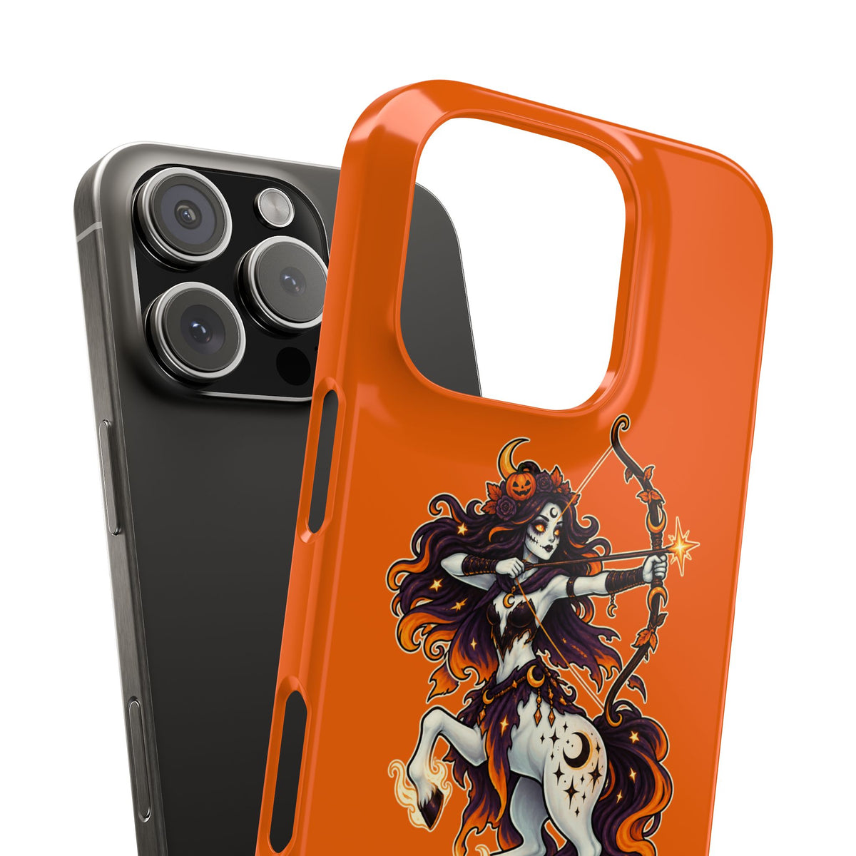 Sagittarius Centaur Slim Phone Case — Zodiac Archer Astrology Design